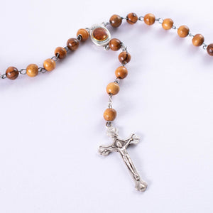 Metanier cu Cruce - lucrat manual din lemn de măslin – sfințit la Piatra Ungerii - Din Ierusalim