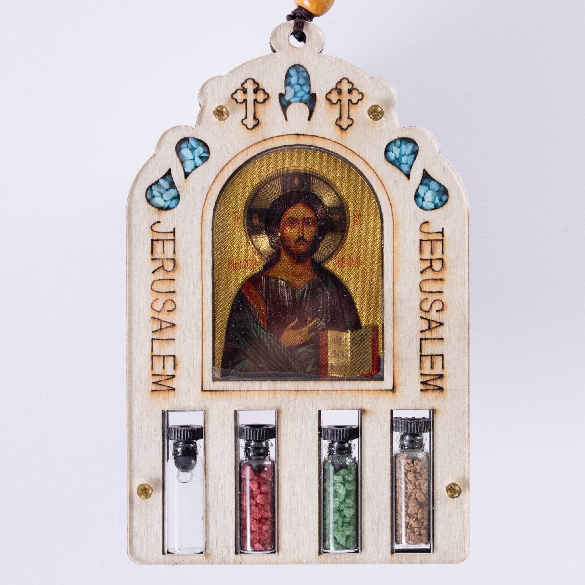 BINECUVÂNTAREA CASEI din IERUSALIM 13cm - Din Ierusalim