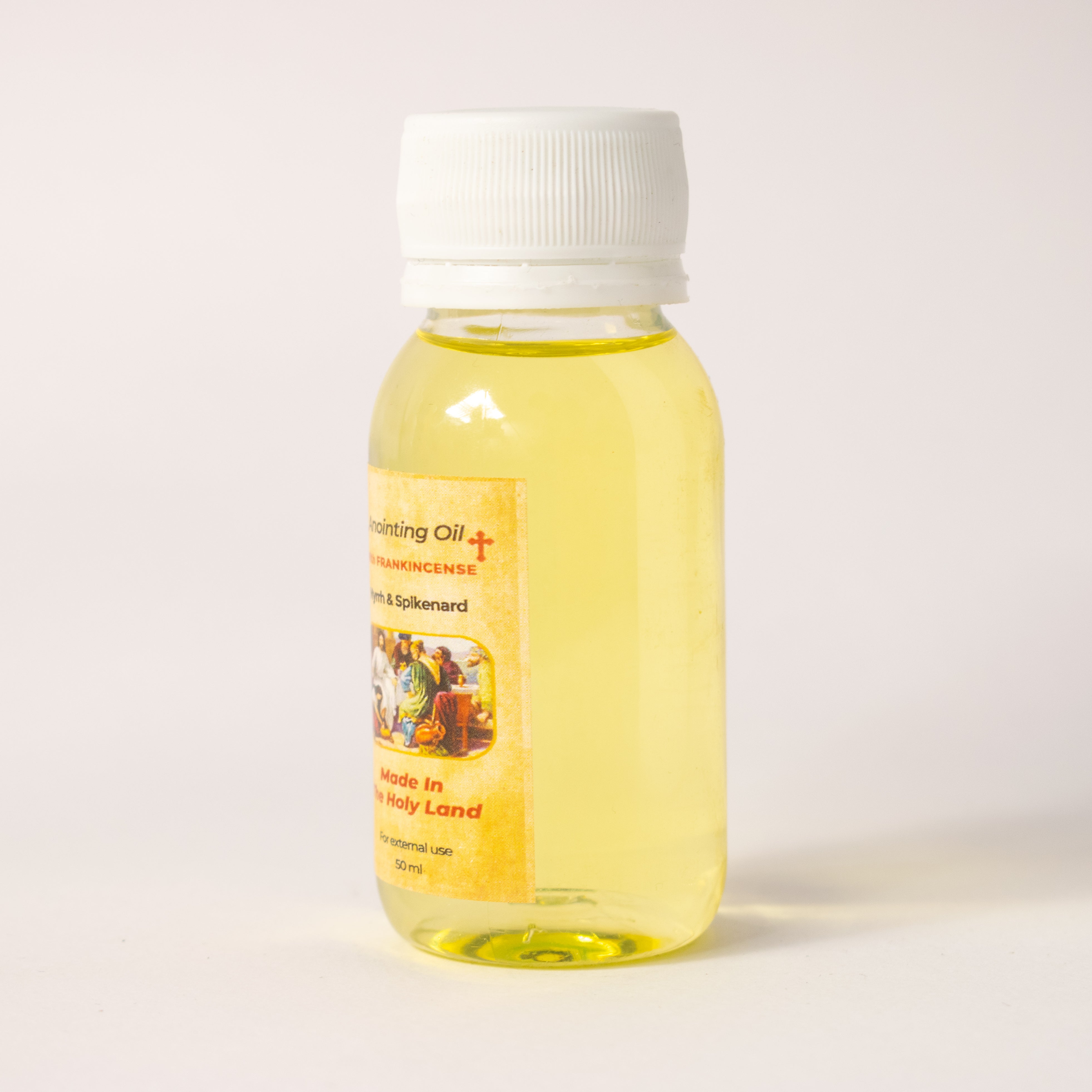 Ulei Premium Parfumat de Ungere cu Tămâie, Smirnă și Nard 50 ml – Țara Sfântă