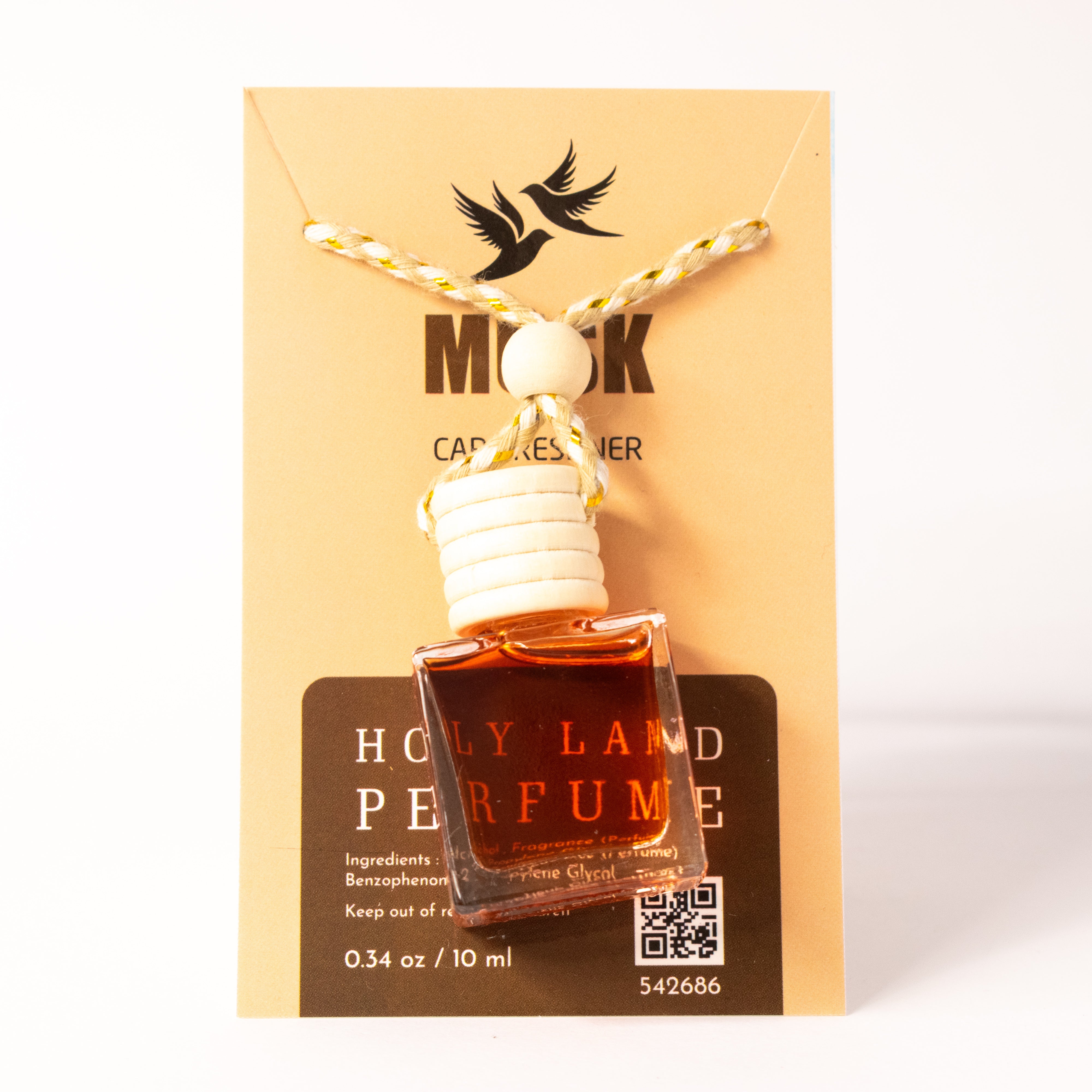 Parfum Musk cu Mir pentru Mașină sau Casă – Ocrotire și Aromă Orientală