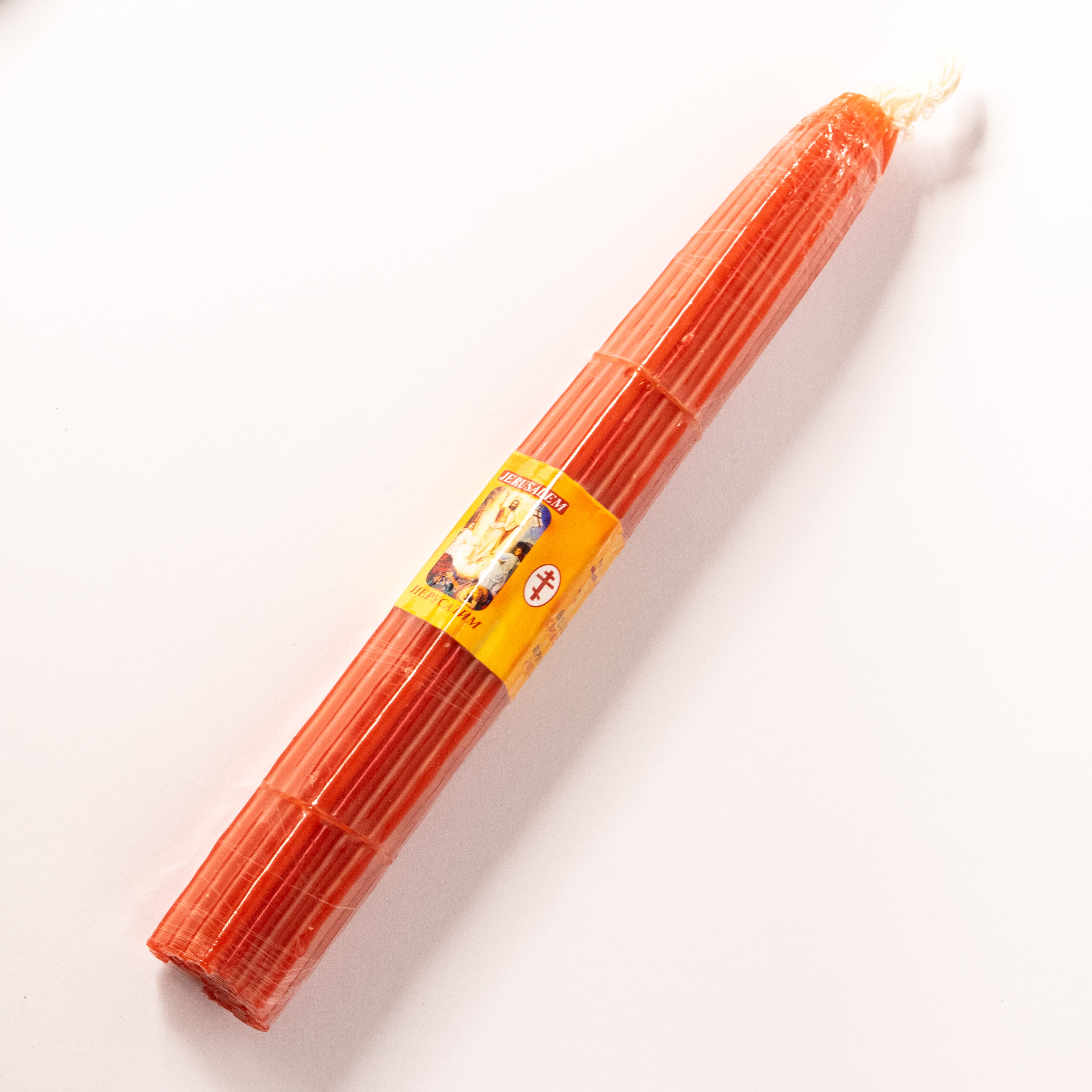 33 de Lumânări Roșii din Ierusalim – Simbol al Jertfei Mântuitorului și Protecției Divine