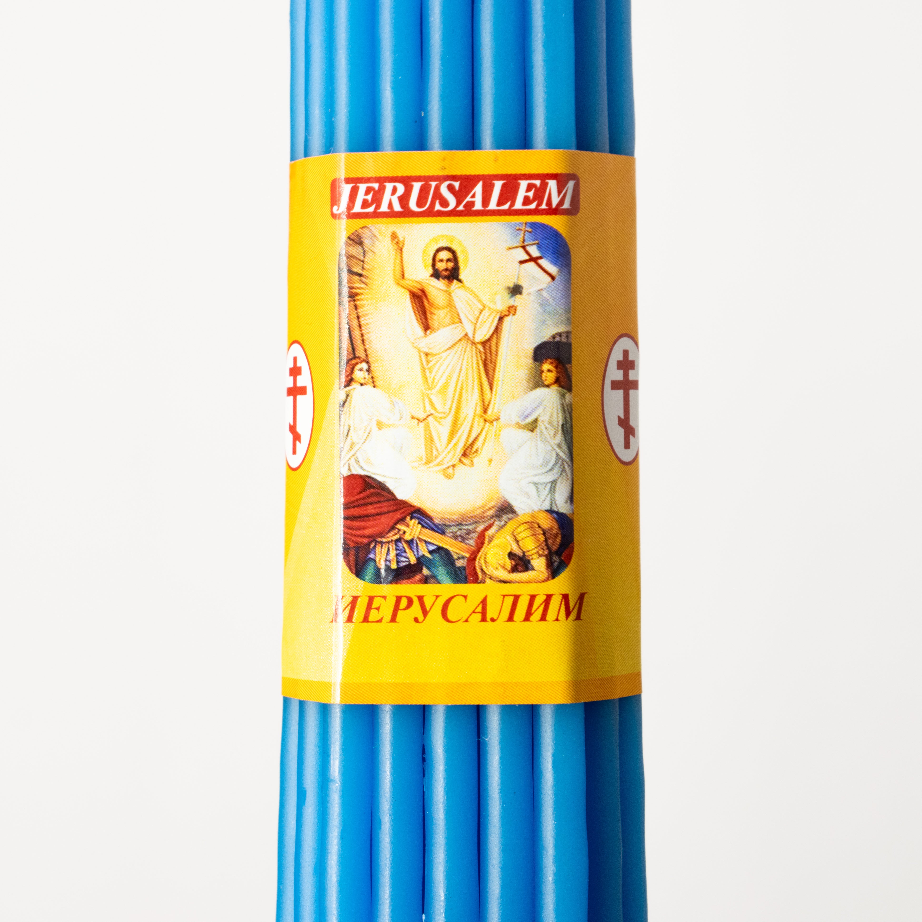 Lumânare Parfumată Gardenie din Ceară de Albine – Lumină de Rugăciune – 100g - 33 bucăți