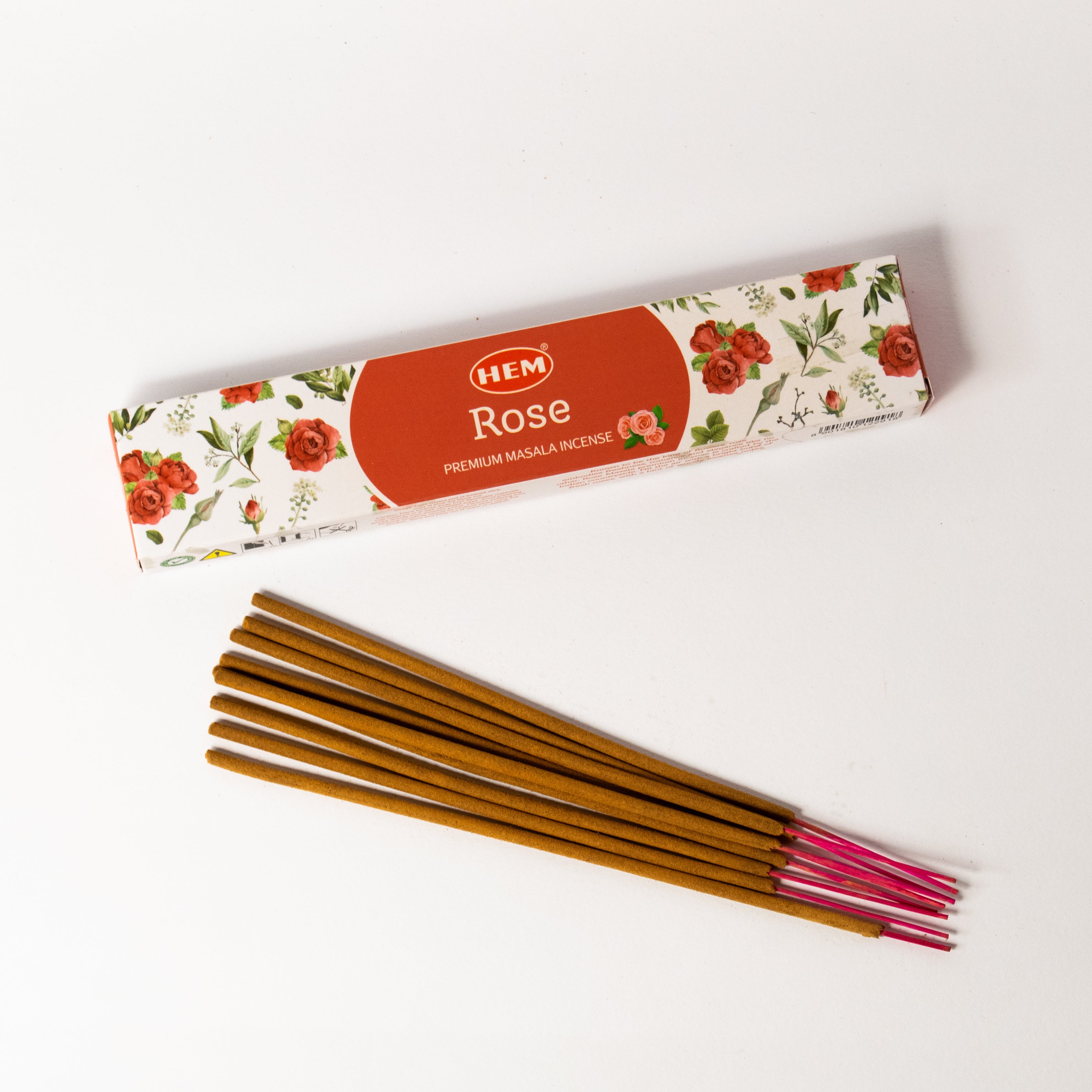 Bețișoare parfumate cu trandafir – Aromă delicată pentru relaxare și armonie – 10 bucăți în pachet