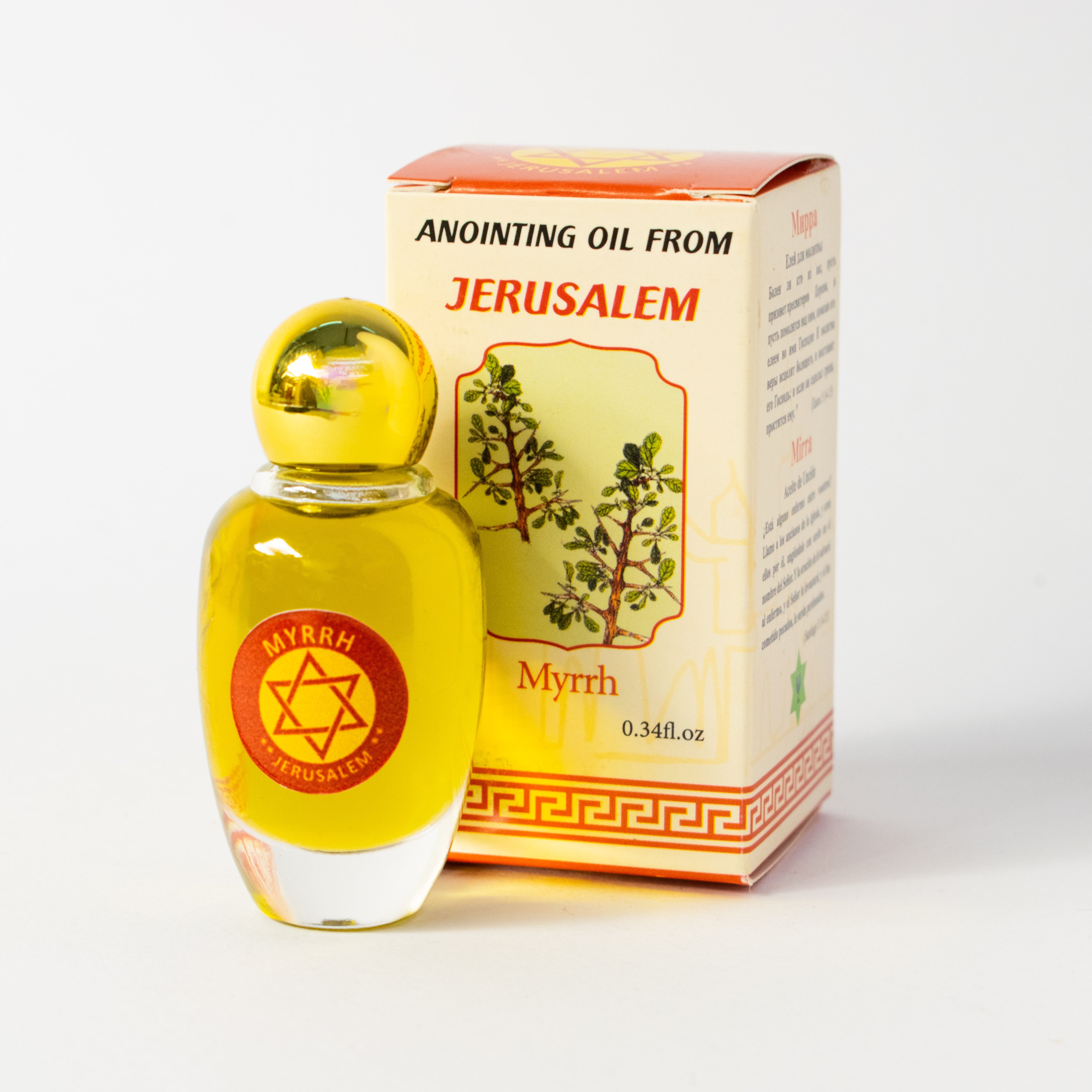 Mir din Smirnă – Sfințit în Ierusalim – Vindecare, Protecție și Liniște Sufletească