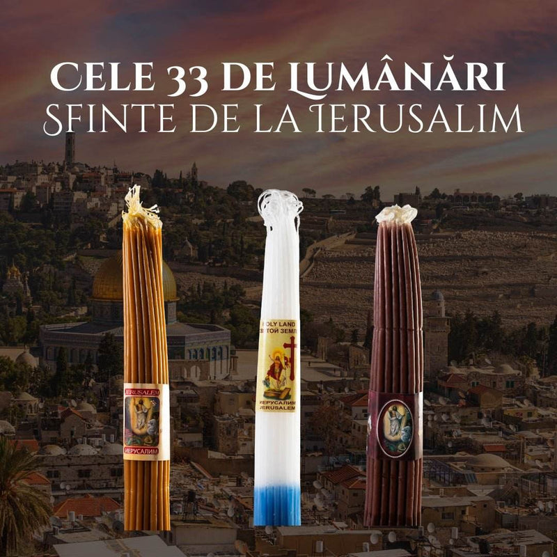 Pachete 33 Lumânări Sfinte