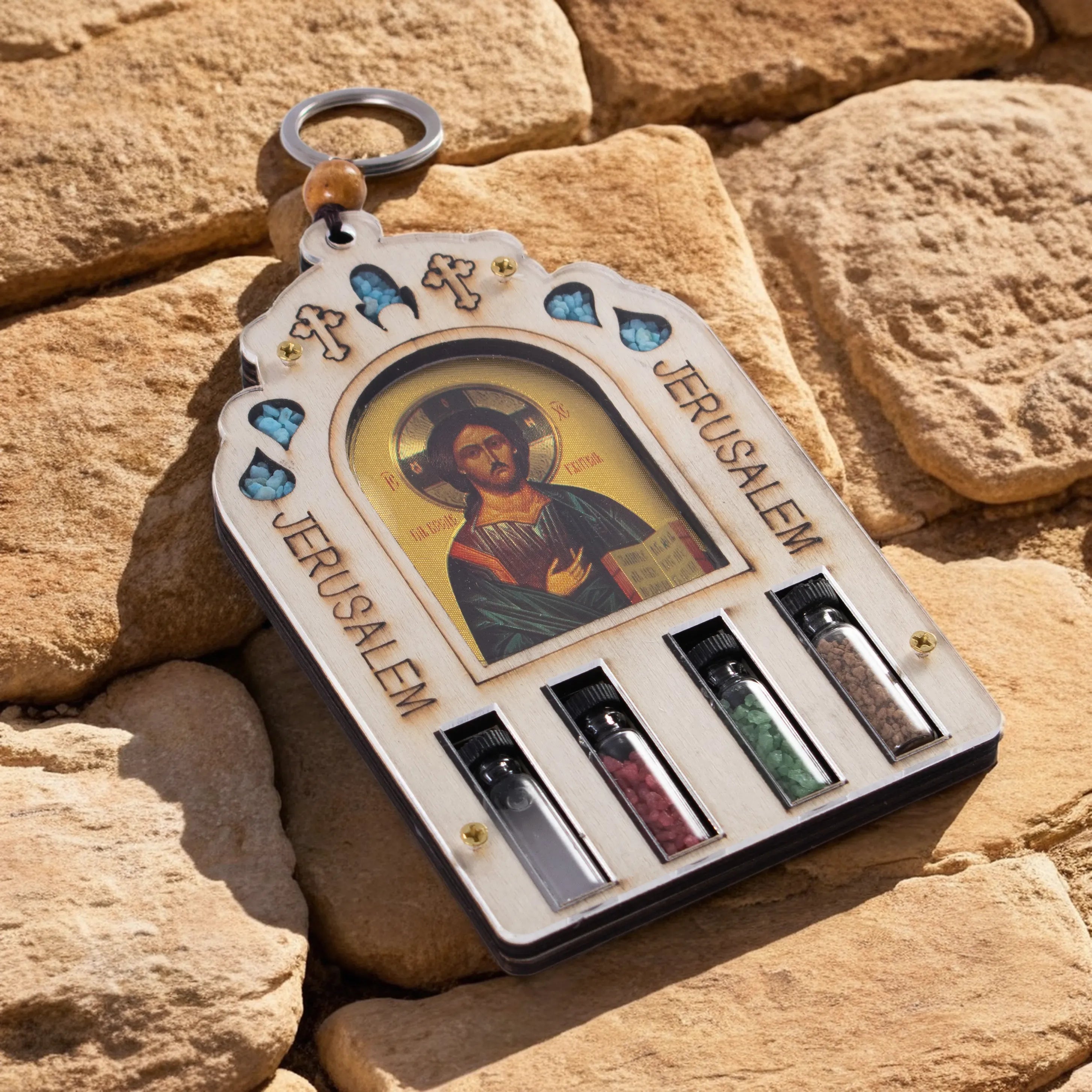 BINECUVÂNTAREA CASEI din IERUSALIM 13cm