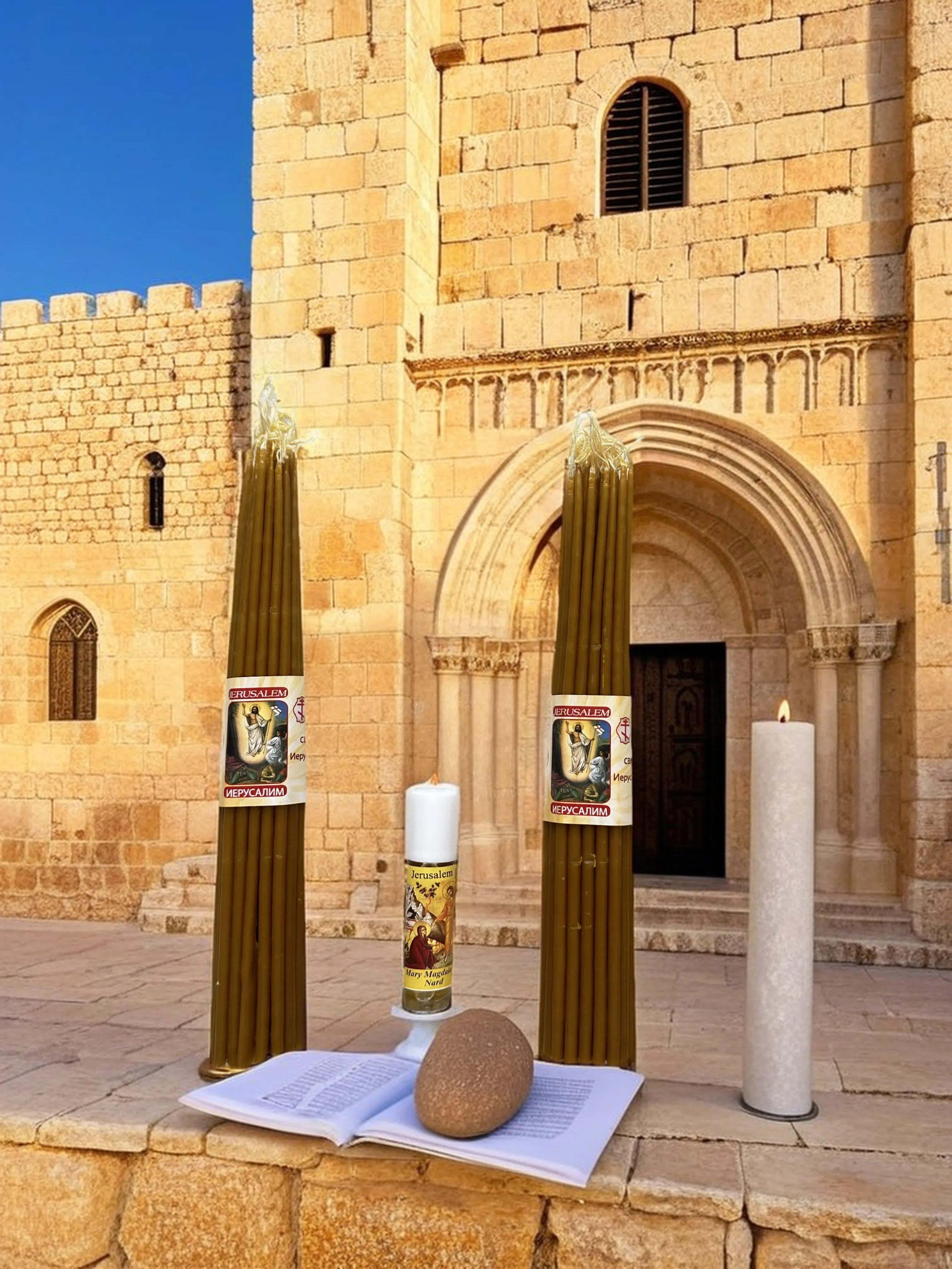 Pachetul Postul Craciunului – Mir de Nard & 33 Lumânări Sfințite