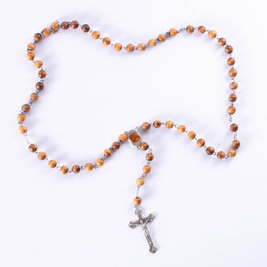 Set Aniversare Binecuvântat din Ierusalim – Cruce din lemn de măslin și Sfinte Elemente - M2 - Din Ierusalim