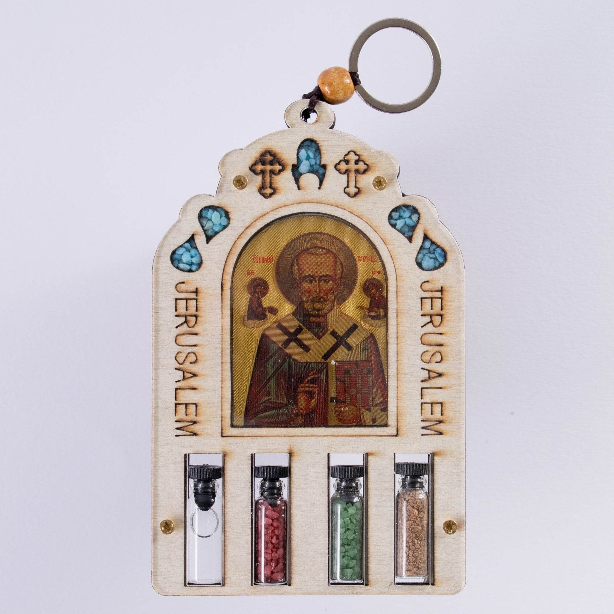 BINECUVÂNTAREA CASEI din IERUSALIM 13cm - Din Ierusalim