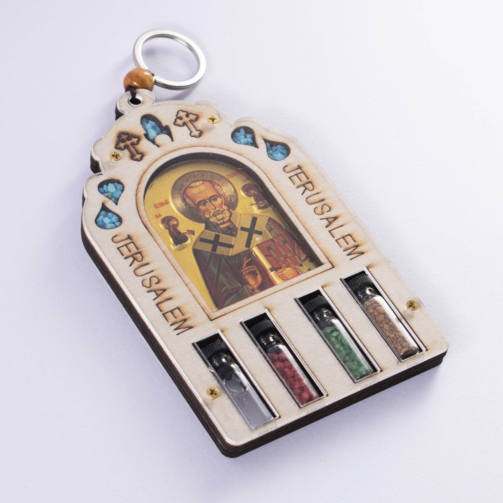 BINECUVÂNTAREA CASEI din IERUSALIM 13cm - Din Ierusalim