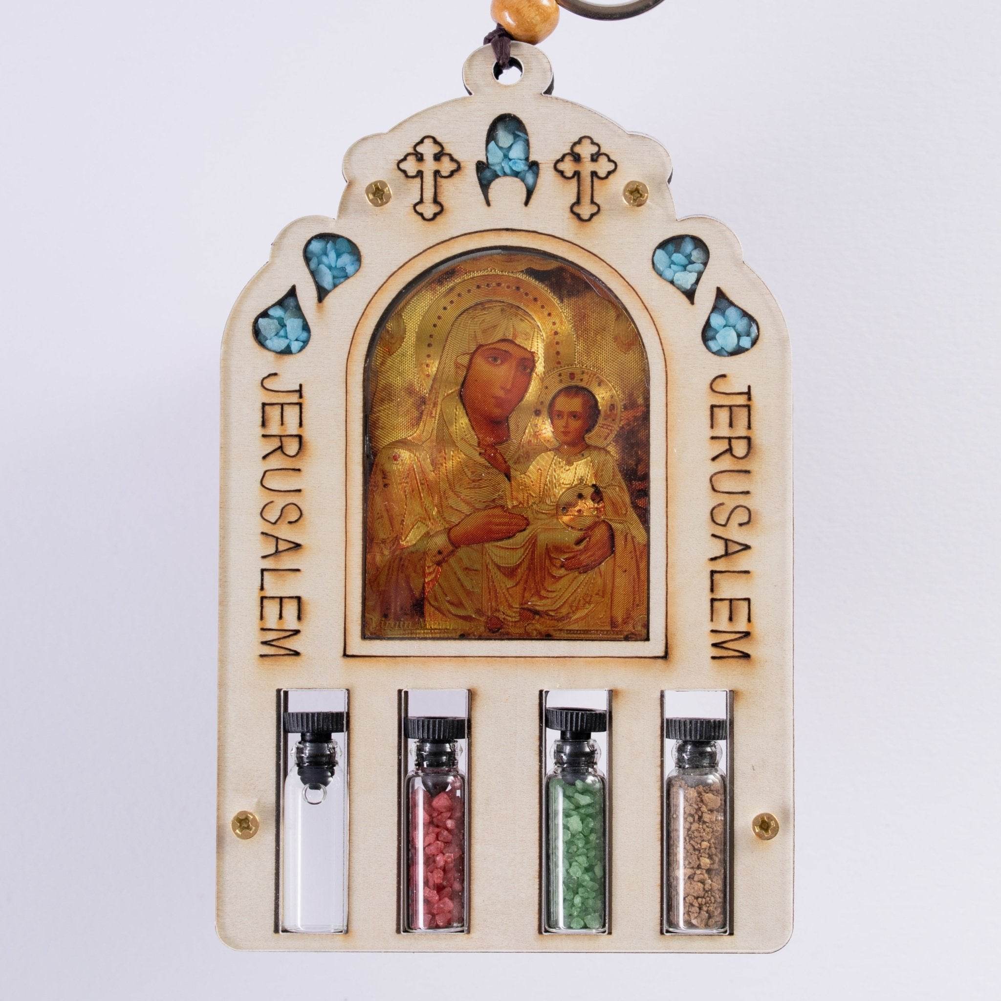 BINECUVÂNTAREA CASEI din IERUSALIM 13cm - Din Ierusalim