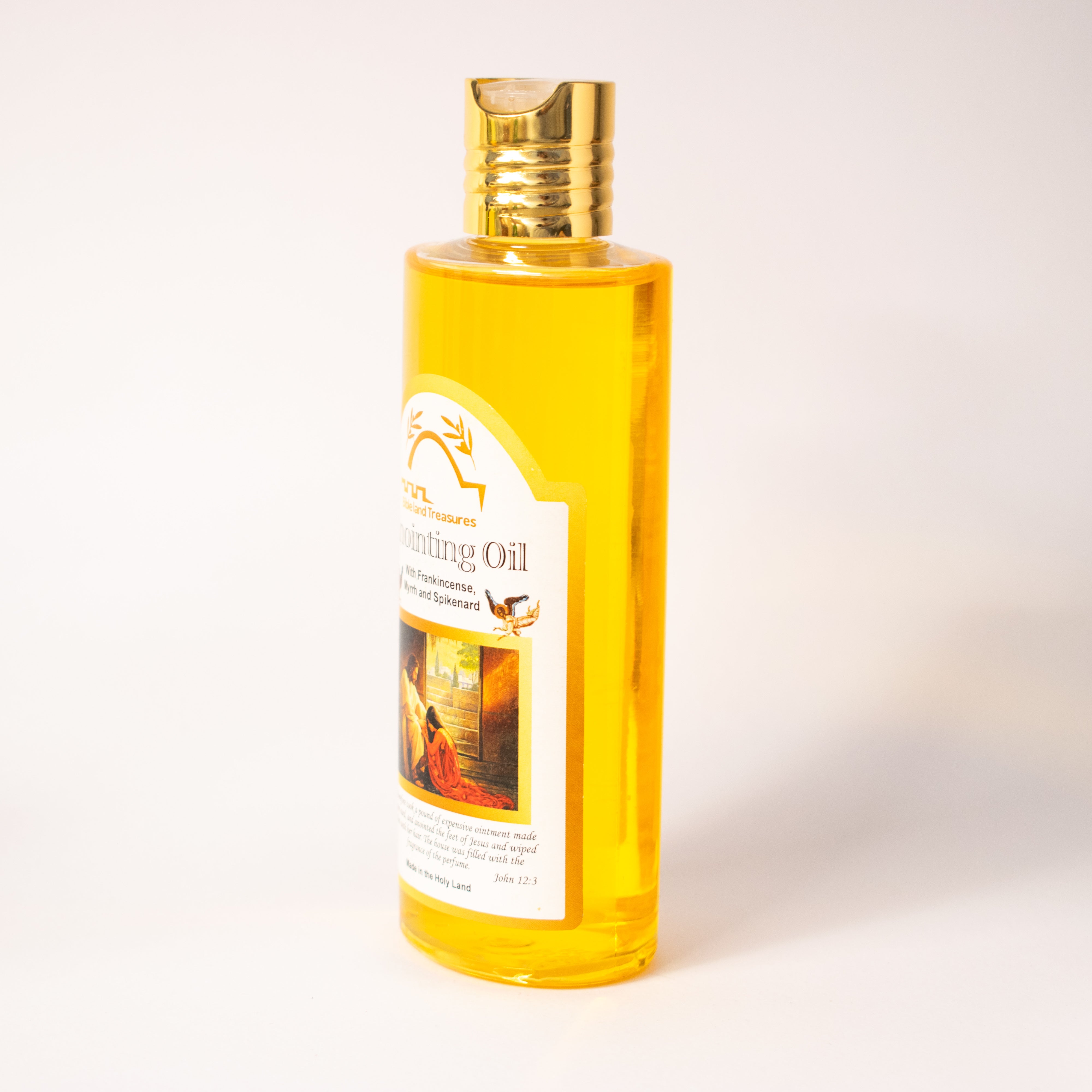 Ulei Premium Parfumat de Ungere cu Tămâie, Smirnă și Nard 250 ml– Țara Sfântă