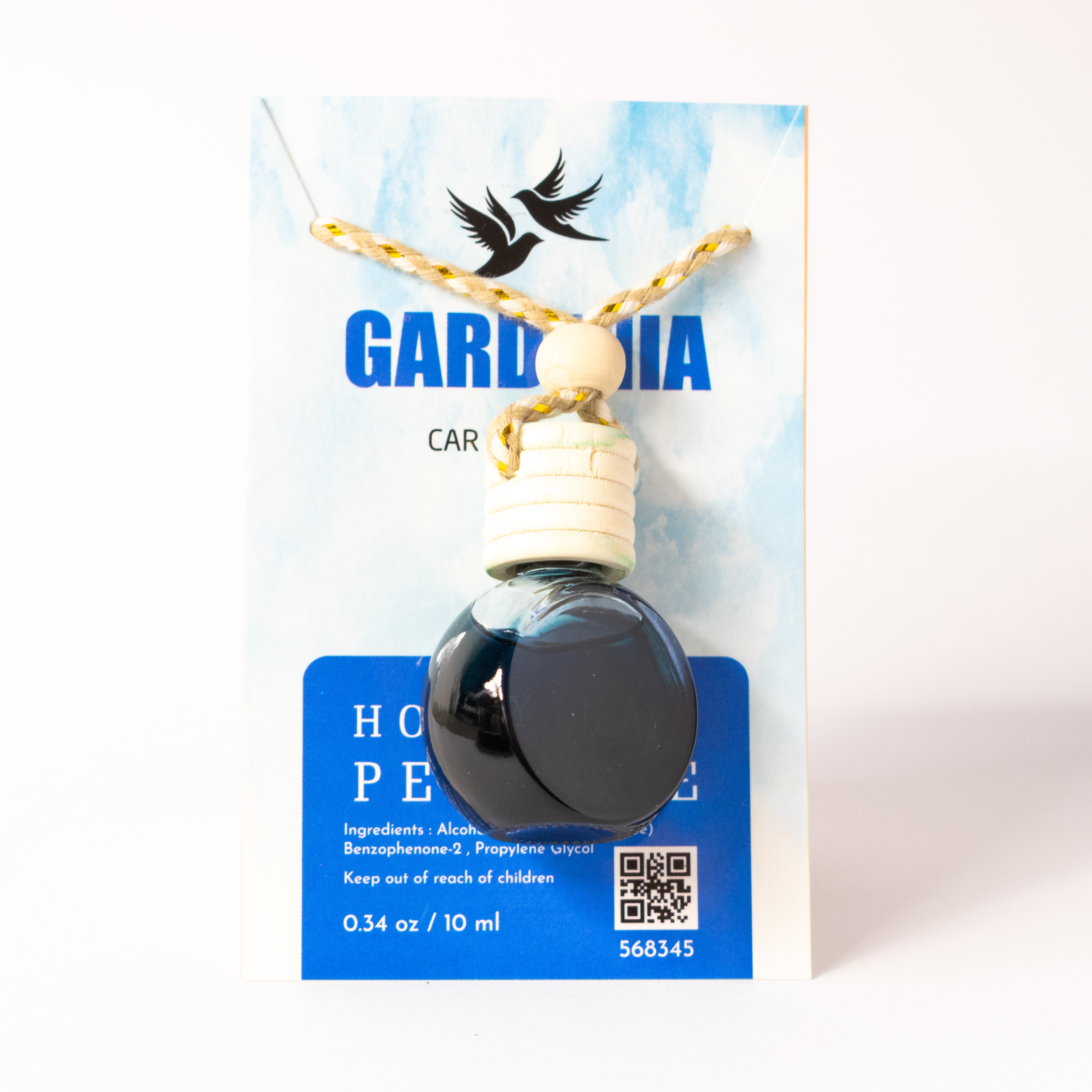 Parfum Gardenia cu Mir pentru Mașină sau Casă - Prospețime și Ocrotire