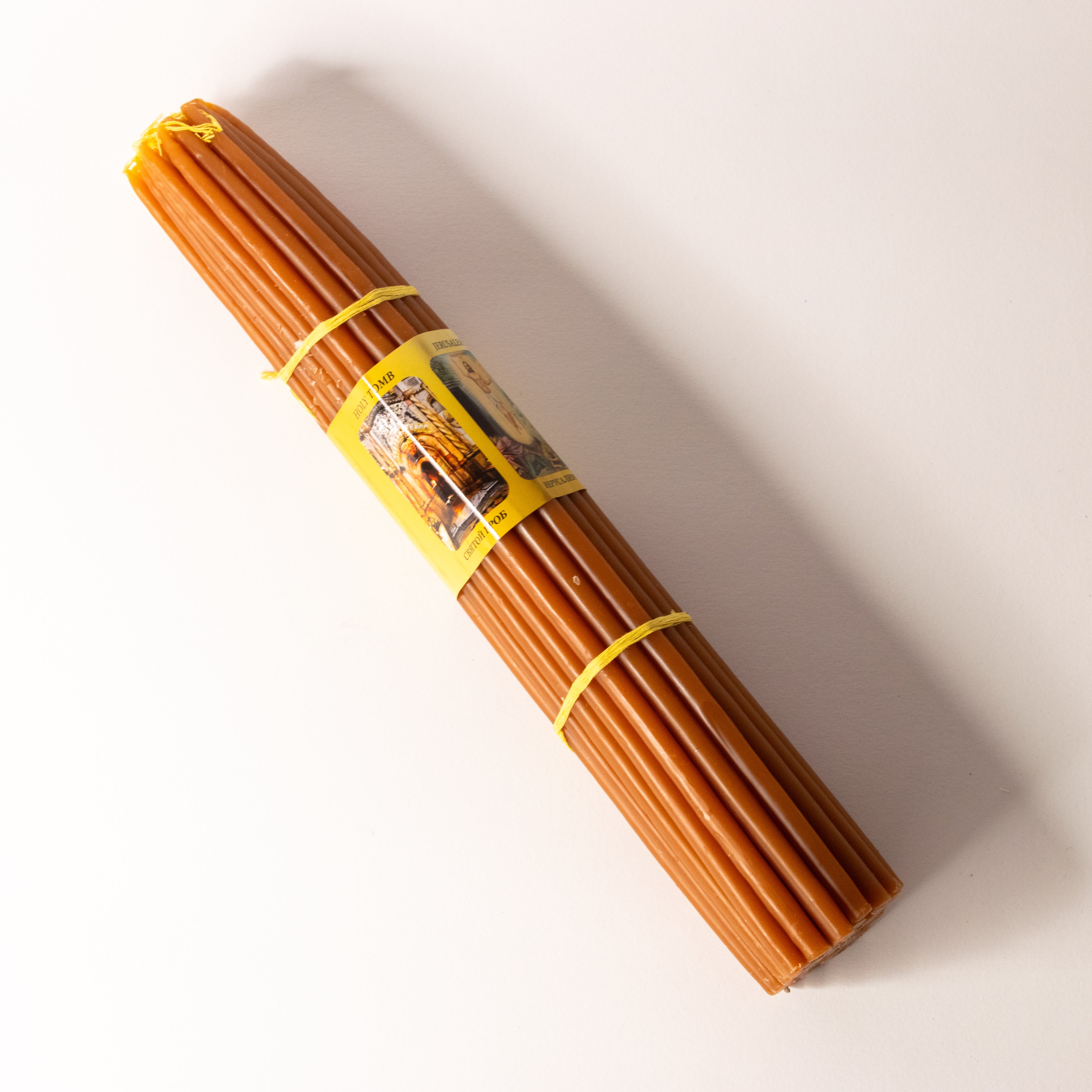 Lumânări Liturgice din Ierusalim – Mănunchi Tradițional - 460 Grame, 46 cm