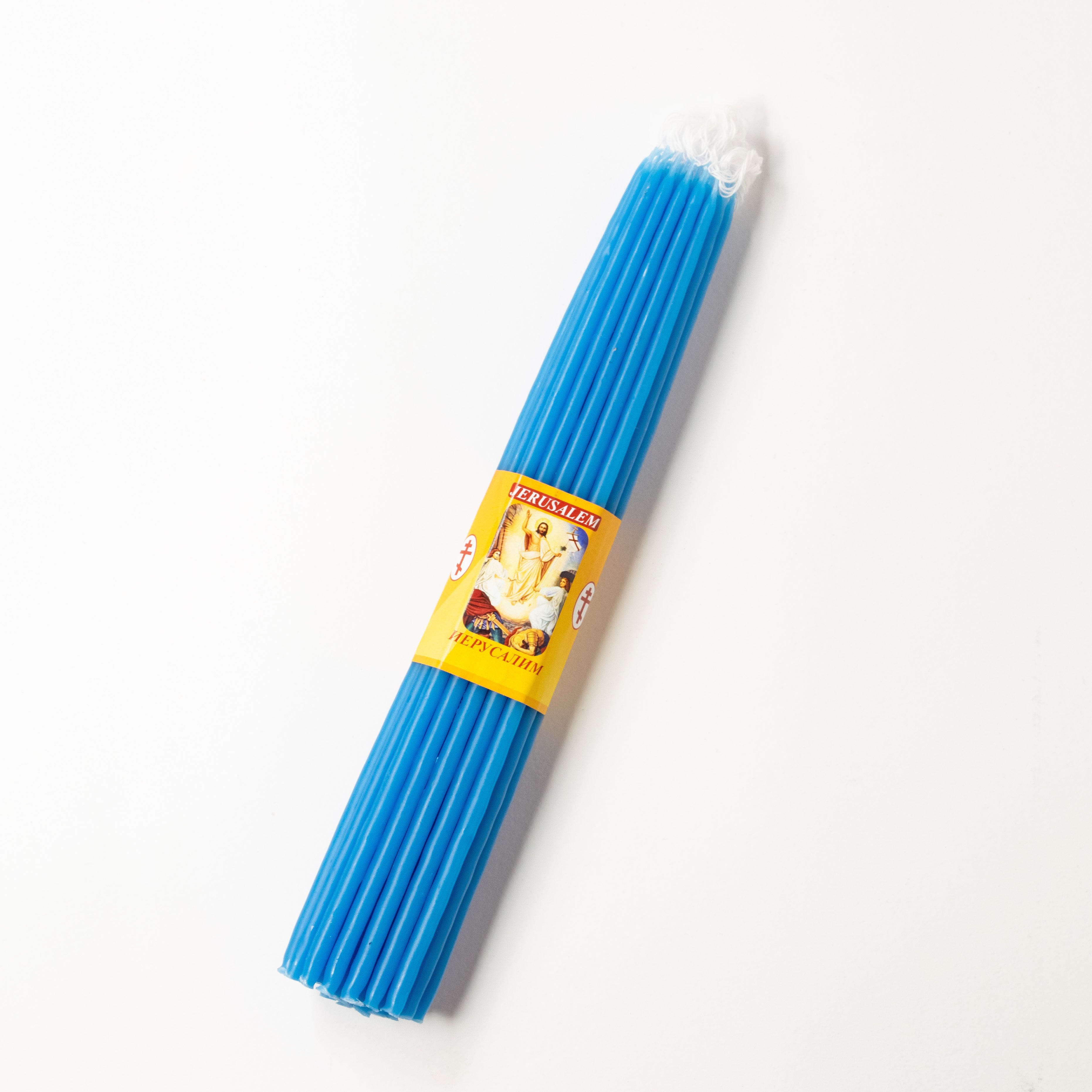 Lumânare Parfumată Gardenie din Ceară de Albine – Lumină de Rugăciune – 100g - 33 bucăți